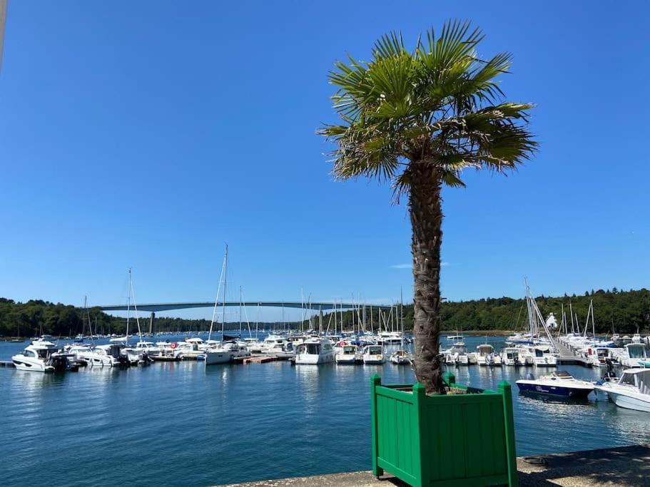 Les Planches , Bel Appartement En Bord De Mer Bénodet エクステリア 写真
